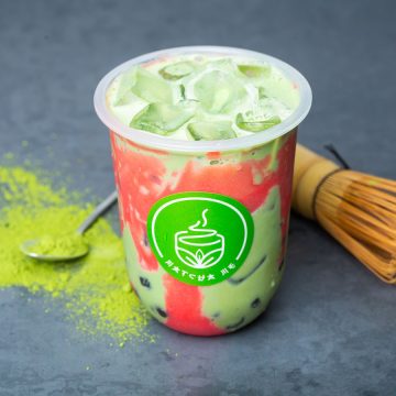 103_Matcha & Pink Fudge_Tea