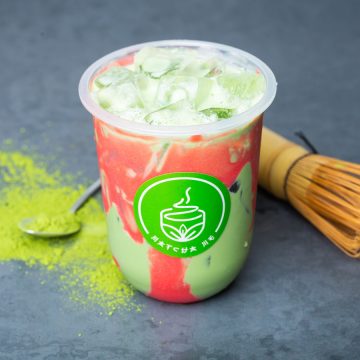 203_Matcha Latte & Pink Fudge